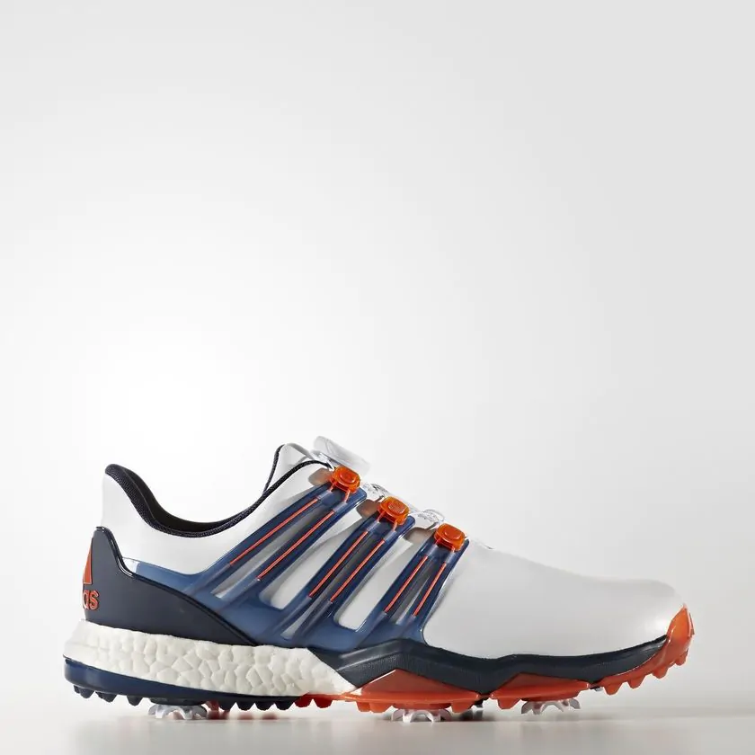 adidas Powerband Boa Boost Wide White Dark Slate Energy Aslan Golf