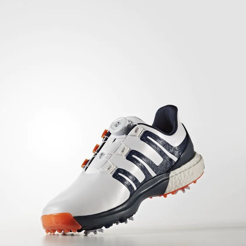 adidas Powerband Boa Boost Wide White Dark Slate Energy Aslan Golf
