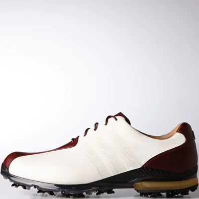 Adipure tp white men's golf shoes hot sale
