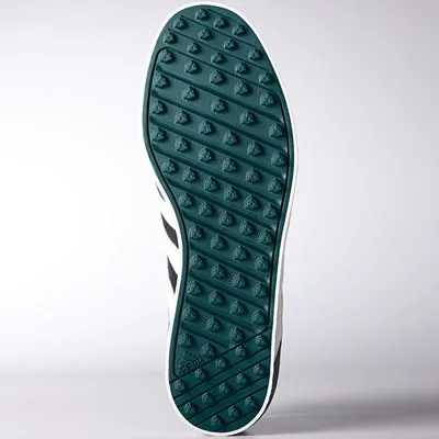 Adidas Adicross V Golf Shoes Black White Rich Green Adidas Adicross