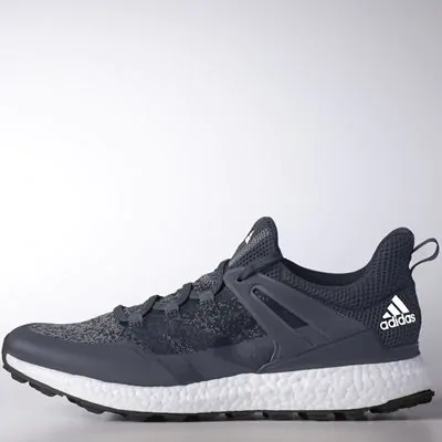 Adidas Crossknit Boost Golf Shoes Mid Grey Onix White