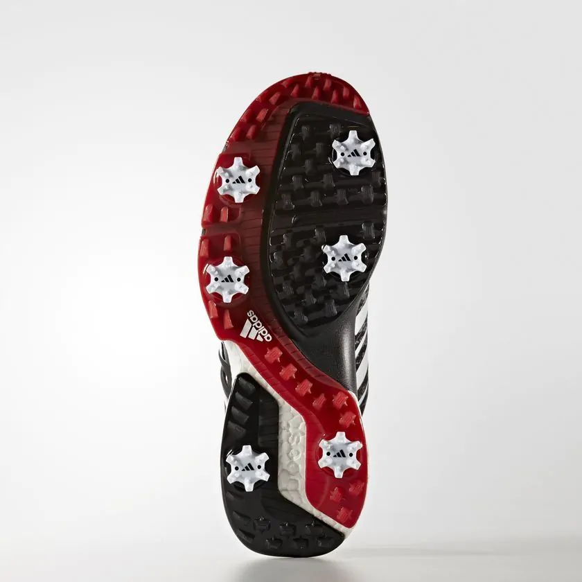 adidas Powerband Boa Boost Wide White Core Black Scarlett Aslan Golf