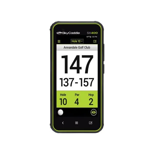 Skycaddie SX400 GPS Golf Rangefinder Aslan Golf