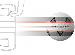 Taylormade TP5x Pix 2.0 Small Logo