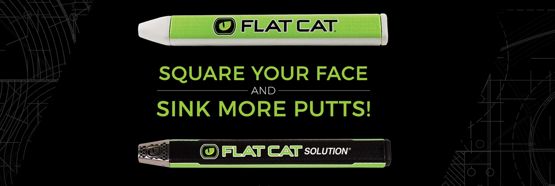 FLAT CAT ORIGINAL PUTTER GRIP - FLAT CAT® Golf