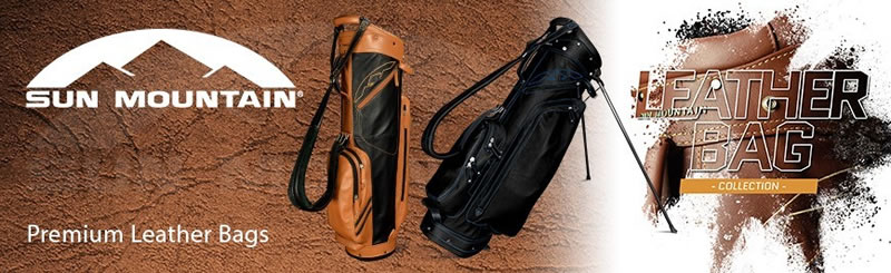 Sun Mountain Leather Golf Bags
