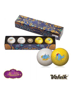 Volvik Vivid Solice Disney Aladdin Golf Balls Pack