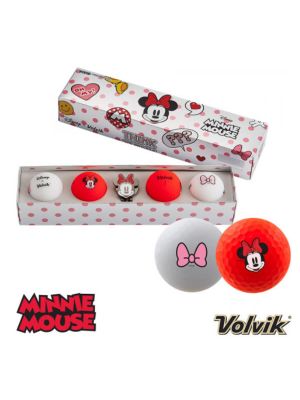 Volvik Vivid Disney Minnie Mouse Golf Balls Pack