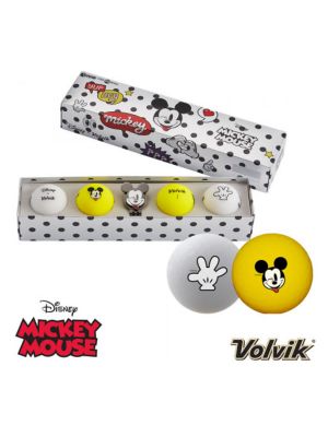 Volvik Vivid Disney Mickey Mouse Golf Balls Pack
