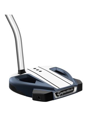 Taylormade Spider EX Navy/White Single Bend Putter - Profile View @aslangolf