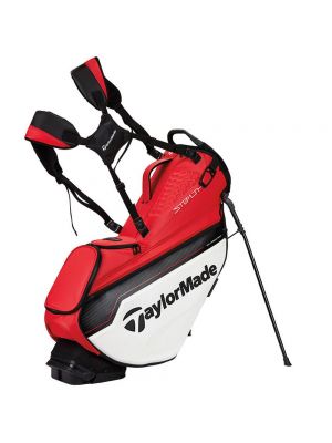 TaylorMade Tour Stand Bag - Black/Charcoal/Red