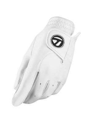 Taylormade Tour Preferred Mens Golf Glove - White Profile View @aslangolf