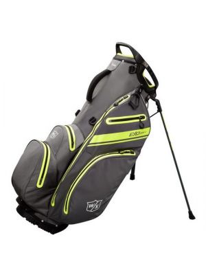 Wilson Staff Exo Dry Carry Bag - Charcoal/Citron/Silver