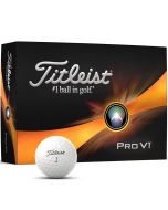 Titleist Pro V1 Golf Balls - White - Dozen