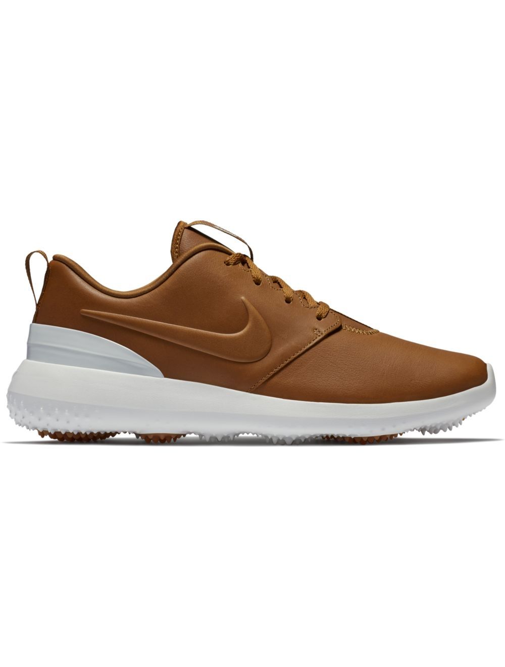nike brown leather golf shoes