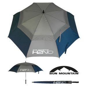 Sun Mountain H2NO Umbrella - Navy/Grey