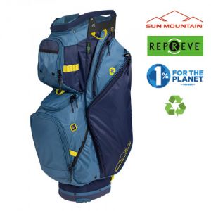Sun Mountain 2023 Eco-Lite Cart Bag - Navy/Spruce/Spring
