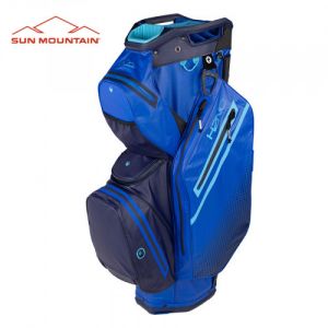 Sun Mountain 2023 H2NO Staff Cart Bag - Blue/Navy/Ocean