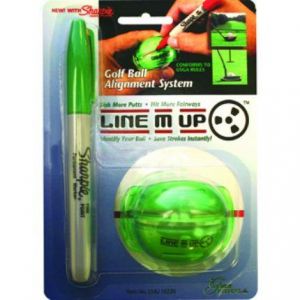 Golfers Club Line M Up Ball Marking System
