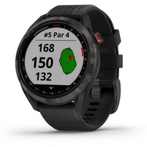 Garmin Approach S42 GPS Golf Watch - Gunmetal - Black Band
