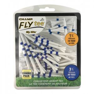 Champ MyHite Fly Tee's Combination Pack - Blue/White - 83mm + 44mm