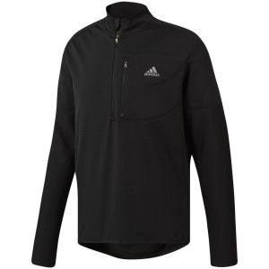 Adidas ClimaWarm Gridded 1/4 Zip - Black CY9367 @Aslan Golf