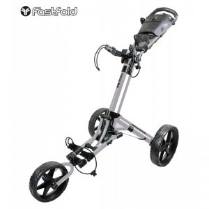 FastFold Trike 2.0 Golf Push Trolley - Silver