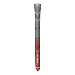 Golf Pride MultiCompound Plus4 Standard Grip - Charcoal/Red