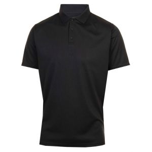 ProQuip Performance Polo Shirt - Black @Aslan Golf and Sports