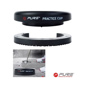 Pure2Improve Golf Practice Cup - Black