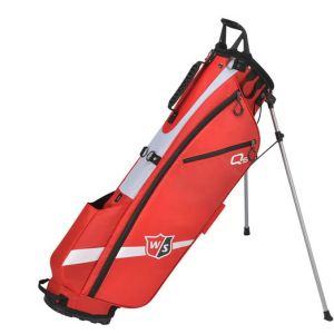 Wilson Staff Quiver Golf Stand Bag - Red