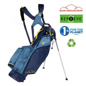 Sun Mountain 2023 Eco-Lite 4 Way Stand Bag - Navy/Spruce/Spring