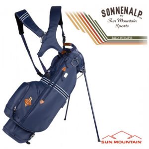 Sun Mountain 2023 Mid Stripe Stand Bag - Navy/Frost