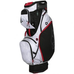 Sun Mountain 2022 Eco-Lite Cart Bag - Black/White/Red