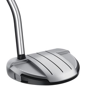 Taylormade Spider GT Rollback Silver Single Bend Putter - Profile View @Aslangolf
