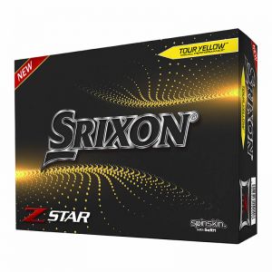 Srixon Z Star Golf Balls - Yellow/Dozen