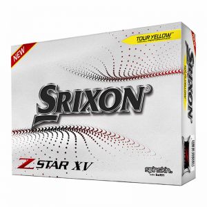 Srixon Z Star XV Golf Balls - Yellow/Dozen