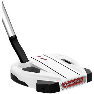 Taylormade Spider EX Ghost White Flow Neck Putter - Profile View @aslangolf