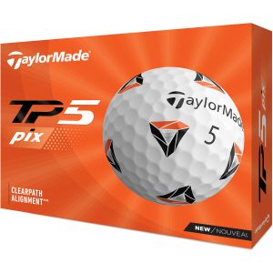 Taylormade Tp5 Pix 2.0 Golf Balls - White Dozen @Aslan Golf
