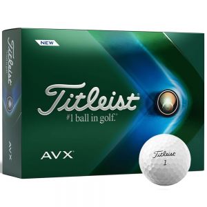 Titleist AVX Golf Balls - White - Dozen