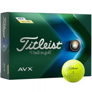 Titleist AVX '22 Golf Balls - White - Dozen
