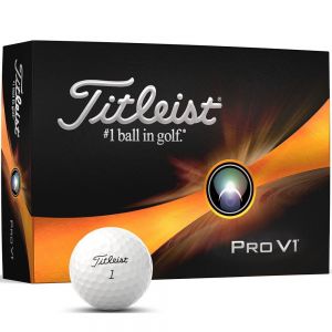 Titleist Pro V1 Golf Balls - White - Dozen