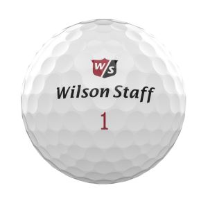 Wilson Staff DX2 Soft Golf Balls - White (3 Ball Pack)