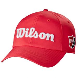 Wilson Staff Pro Tour Cap - White/Red