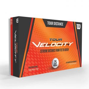 Wilson Tour Velocity Distance Golf Balls (15 Pack)