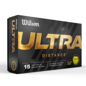 Wilson Ultra Distance 15 Ball Pack Yellow Golf Balls