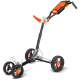 Sun Mountain Reflex 4 Wheel Cart Golf Trolley 2016 - Black/White/Orange