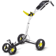 Sun Mountain Reflex 4 Wheel Cart Golf Trolley 2016 - Charcoal/White/Yellow
