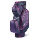 Sun Mountain 2021 H2NO Staff Waterproof Cart Bag - Purple/Navy/Fuchsia