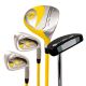 Masters Kids Lite Half Set Golf Clubs - Left Hand - Yellow 45in / 115cm 1
